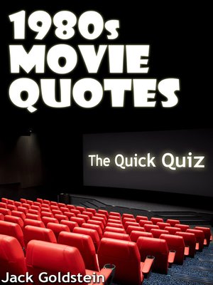 cover image of 1980s Movie Quotes: The Ultimate Quiz Book
